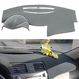 Dash Cover Mat Pad Custom Fit for Toyota Camry 2007 2008 2009 2010 2011 Dashboard Cover Carpet Cap Protector (Dark Gray) Y27