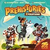 Prehistories Evolutions Expansion , New Skilled Hunters , Legacy Style Story Family Board Game - 25th Century Games