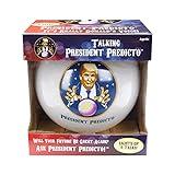 Talking Trump President Predicto Fortune Telling Ball - Lights Up & Responds - Ask Questions & Hear Donald Answer, Unique Patriotic Desktop Collectible