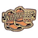 Vagabond Heart Nashville Tennessee Enamel Travel Pin - Nashville Pin - Nashville Souvenir