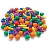 edxeducation Fruit Counters | Set of 108 | Math Manipulatives for Preschoolers | Color Sorting Sensory Toys | Counters for Kids Math and Language Skills