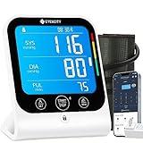 Etekcity FSA HSA Store Eligible Blood Pressure Monitor for Home Use, Smart Upper Arm Automatic Bluetooth BP Machine with App, Cuff for Standard to Large Size, Rechargeable, Home Medical Diagnostic Kit