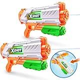 XSHOT Medium Water Blaster (2 Pack) - Fast-Fill Watergun, Fills in 1 Second!