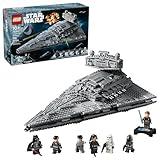 LEGO Star Wars Imperial Star Destroyer Building Toys Set - Build & Display for Boys & Girls, Ages 10+ - Gift for Birthdays - Star Wars Darth Vader & 6 Minifigure Toys - 75394