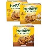 belVita Soft Baked Breakfast Biscuits Variety Pack, Banana Bread and Oats & Chocolate, Chewy Breakfast Bars, 3 Boxes of 5 Packs (1 Biscuit Per Pack)