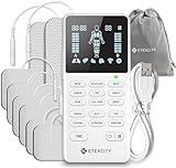 Etekcity FSA HSA Store Eligible 4-Output TENS Unit, Muscle Stimulator Machine for Pain Relief Physical Therapy, Back, Nerve, Sciatica, Neck, Shoulder,Period Cramp Relaxer,Rechargeable Electric Device