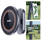 A2C Alloy Magnetic Golf Cart Phone Holder Compatible with MagSafe iPhone 16 Pro Max Plus 15 14 13 12 Mini Fits EZGO, Club Car, Yamaha, Icon, Golf Cart Accessories Essentials Gift for Friend Men Women
