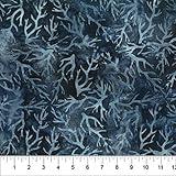 FlashPhoenix Quality Sewing Fabric – Destination Arctic Circle by Batiks - Denim 80690-49 by The Yard Size: 36" x 44" inch
