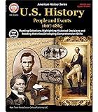 Mark Twain American History Books, Grades 6-12 People & Events from 1607—1865 US History Workbook, Declaration of Independence, California Gold Rush, Pre Civil War, Classroom or Homeschool Curriculum
