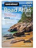 Rand McNally Road Atlas Large Scale 2025: United States, Canada, Mexico (Rand McNally Large Scale Road Atlas USA)