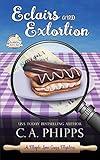 Eclairs and Extortion: A Small Town Culinary Cozy Mystery (Maple Lane Mysteries Book 5)