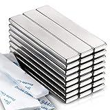 LOVIMAG Powerful Neodymium Bar Magnets, Rare Earth Metal Neodymium Magnet - 60 x 10 x 3 mm, Pack of 24