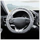 100PCS Disposable Steering Wheel Covers,Disposable Steering Wheel Protector with Elastic for Avoiding Scuffs & Scratches,Universal Car Steering Wheel Cover Car Accessories