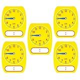 Learning ADVANTAGE-25615 edx Education Write-On/Wipe-Off Clock Dials - Set of 5