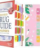 Book Dividers Tabs for Davis's Drug Guide for Nurses 18th Edition - 56 Color Coded Laminated Tabs with Guidelines - Perfect for Students and Professionals in The Medical Field (Book not Included)