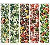 Confect Dino Sprinkles Mix – Dinosaur Themed Edible Sprinkles for Kids’ Cakes, Cupcakes & Cookies – Fun Jurassic Party Decorations – Vegan, Gluten-Free, Palm Oil Free – 5 Oz (DINO-01)