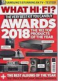 WHAT HI - FI ? AWARDS 2018, THE 102 TOP PRODUCTS OF THE YEAR