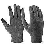 2Pcs Women Men Full Finger Gloves Carpal Tunnel for Touch Screen Compression Glove Hand Wrist Supp Gloves for Women