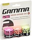 Gamma Sports Neon Tac, Neon Dri, Neon Safari Tennis Over Grip, High Performance, Badminton, Pickleball, Racquet Sports OG, Moisture Wicking Surface