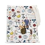 POFULL Von Trapp Gift Musical Movie Tote Bag Music Lover Gift singing gift (The Sound Tote Bag)