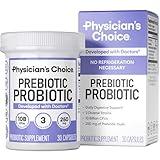 Physician's CHOICE Prebiotic-Probiotic - Multi-Strain Probiotics & Synergistic Prebiotics -Designed for Digestive Health, Supporting Gut Microbiome - Powerful PrePro for Gut Health - for Women & Men
