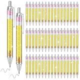 Motipuns 100 Pcs Teachers Pens Bulk Teacher Appreciation Gifts Cute Ballpoint Pens Best Teaching Thank You Gifts for Back to School Woman Nurse Coworker Staff Office Writing Stationary Supply