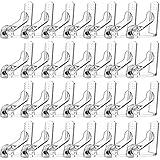Clear Plastic Picnic Tablecloth Clips Spring Loaded Tablecover Clip-Clamp Holder Table Cloth Holders for Home Party and Picnic(28 Pieces)
