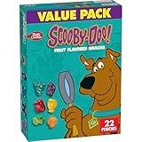 Scooby-Doo Fruit Flavored Snacks, Gluten Free, Kids Snacks, Value Pack, 22 Ct, 17.6 oz