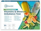 5Strands Nutrition Deficiency Test, 80 Vitamins, Minerals, Amino Acid Imbalances Tested, at Home Health Test, Accurate Hair Analysis, Results in 7 Days, Diet & Lifestyle Wellness
