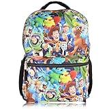 Disney Toy Story Backpack For Kids - Woody, Buzz Lightyear, Jessie, Bo Peep, Forky Bookbag For Toddlers, Boys, Girls - Officially Licensed Pixar Backpacks - Great Bag For Gym, Park and Camp