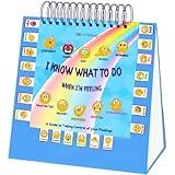 I Know What to Do Flipbook Emotions Chart for Kids Autism Learning Materials Feelings Chart to Identify Feelings and Make Positive Choices Emotions Wheel Calm Down Corner Supplies