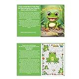 Fully Rely On God Frog F.R.O.G. Religious Christian Simple Bible Gospel Tracts for Evangelism to Pass Out for Kids Children Sunday School Fall Festival Trunk Or Treat Bulk (100 Count)