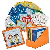 Learning Dynamics 4 Weeks to Read Program and Extra Workbook – Includes 53 Books, Teaching Manual, Activity Workbooks, CD, Flashcards, Manipulatives – Teaches Letters, Phonics, Writing, & Reading