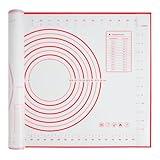 Silicone Baking Mat, 16" x 24" - Non-Slip Pastry Mat for Rolling Dough, Pie Crust & Fondant, Oven Liner with Measurement