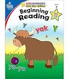 Carson Dellosa Beginning Reading Book, Kindergarten Workbook With Sight Words, Vocabulary, Phonics, and Sequencing Practice, Classroom or Homeschool Curriculum (Volume 3) (Home Workbooks)