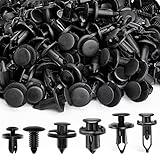 Nilight 200PCS Car Retainer Clips 6mm 7mm 8mm 9mm 10mm Expansion Screws Replacement Kit Bumper Push Rivet Clips for GM Ford Toyota Honda Chrysler Nissan