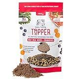 iHeartDogs Dog Food Topper - Freeze-Dried Raw Dog Food Seasoning with Collagen Peptides - Grain Free Superfood Meal Mixer (Beef, 3 Ounce)