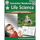 Mark Twain Life Science Workbook, Classifications of Living Organisms, Ecology, and more Biology, Study Guide and Test Prep, Interactive Notebook for Grades 5 and Up