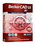 BeckerCAD 15 - 2D software for home design, architecture, engineering and more, compatible with AutoCAD, Lifetime License for Win 11, 10, 8.1, 7