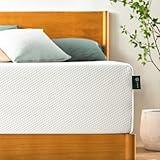 ZINUS 10 Inch Green Tea Memory Foam Mattress [New Version], Queen, Fiberglass free, Medium Firm Feel, Zoned Pressure Relief, Certified Safe Foams & Fabric, Mattress in A Box