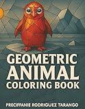 Geometric Animals Coloring Book