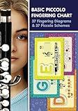 Basic Piccolo Fingering Chart: 37 Fingering Diagrams & 37 Piccolo Schemes (Fingering Charts for Woodwind Instruments)