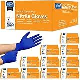 Inspire Nitrile Gloves Medical Examination | The Original Quality Stretch Cobalt Blue | 4.5 Grade Disposable Latex Free Doctors,EMT, Food Service, Cleaning, Janitorial, Household, Hospitals and More
