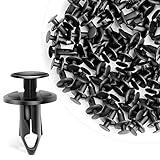 GOOACC 100PCS Nylon Bumper Fastener Rivet Clips 8mm Replacement for GM #21030249, Ford #N807389S VW Auto Push Pin Rivets Automotive Furniture Assembly Expansion Screws Kit
