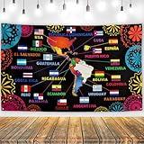 Hispanic Heritage Month Decorations Latin American Banner Spanish Classroom Decorations National Hispanic Heritage Month Decorations for Classroom Home