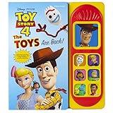 Disney Pixar Toy Story 4 Woody, Buzz Lightyear, Bo Peep, and More! - The Toys are Back! Sound Book - PI Kids (Play-a-sound: Toy Story 4)