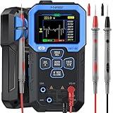 FNIRSI DMT-99 Digital Multimeter 9999 Counts TRMS, Rechargeable Auto-Ranging Volt Meter with Recording and Monitoring Data Mode, Resistance, Capacitance, Diode, Frequency, NCV, Current Voltage Tester