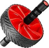 N1Fit Ab Roller Wheel - Ab Workout Equipment for Abdominal & Core Strength Training, Home Gym Fitness Equipment, Exercise Wheel for Men & Women