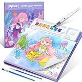 JoyCat Paint with Water Coloring Books for Toddlers, Watercolor Painting Sets for Kids Ages 3-5 4-8, Arts and Crafts Drawing Activities Toy Birthday Gift for Boys Girls (Underwater World)