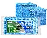 AIDEA Cleaning Wipes, Multi-Purpose Towel and Reusable Cleaning Cloths 80Ct(1 Pack), Domestic Wipes for Kitchen and Office (12''x24'')